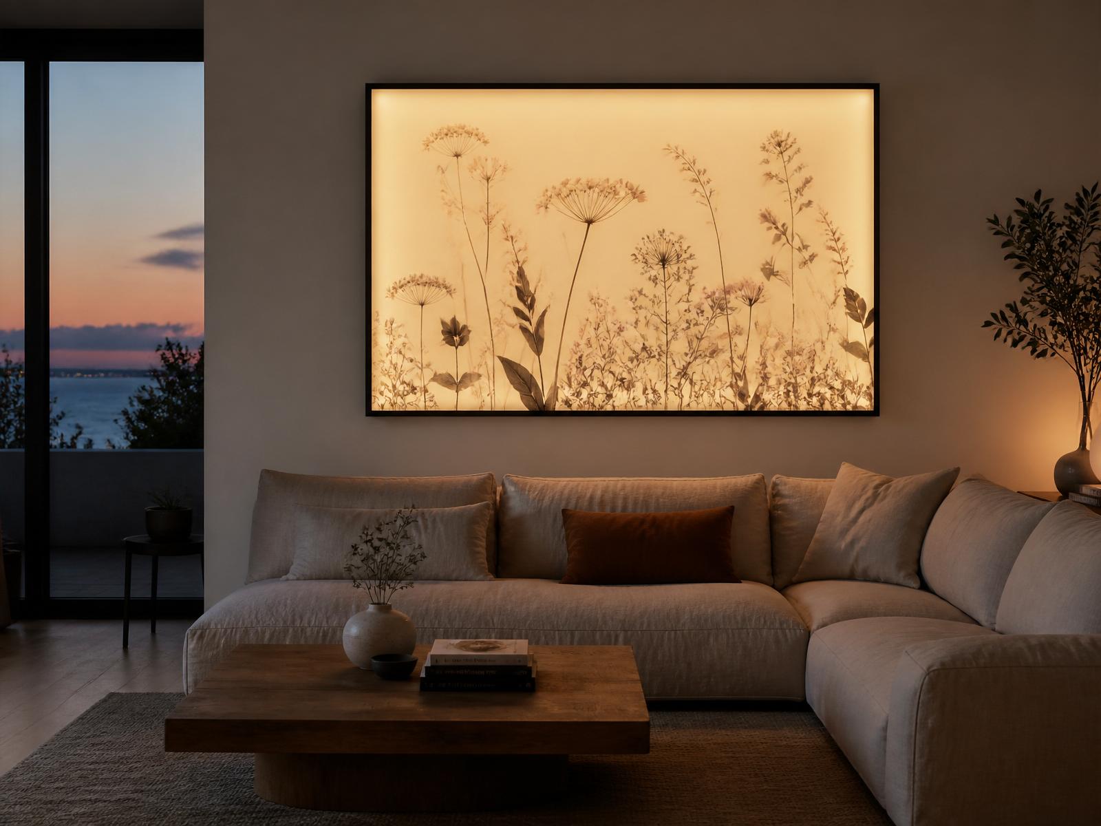 Living Room · Dusk